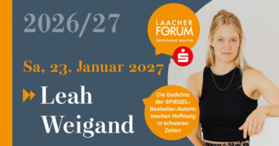 Leah Weigand beim Laacher Forum 2026